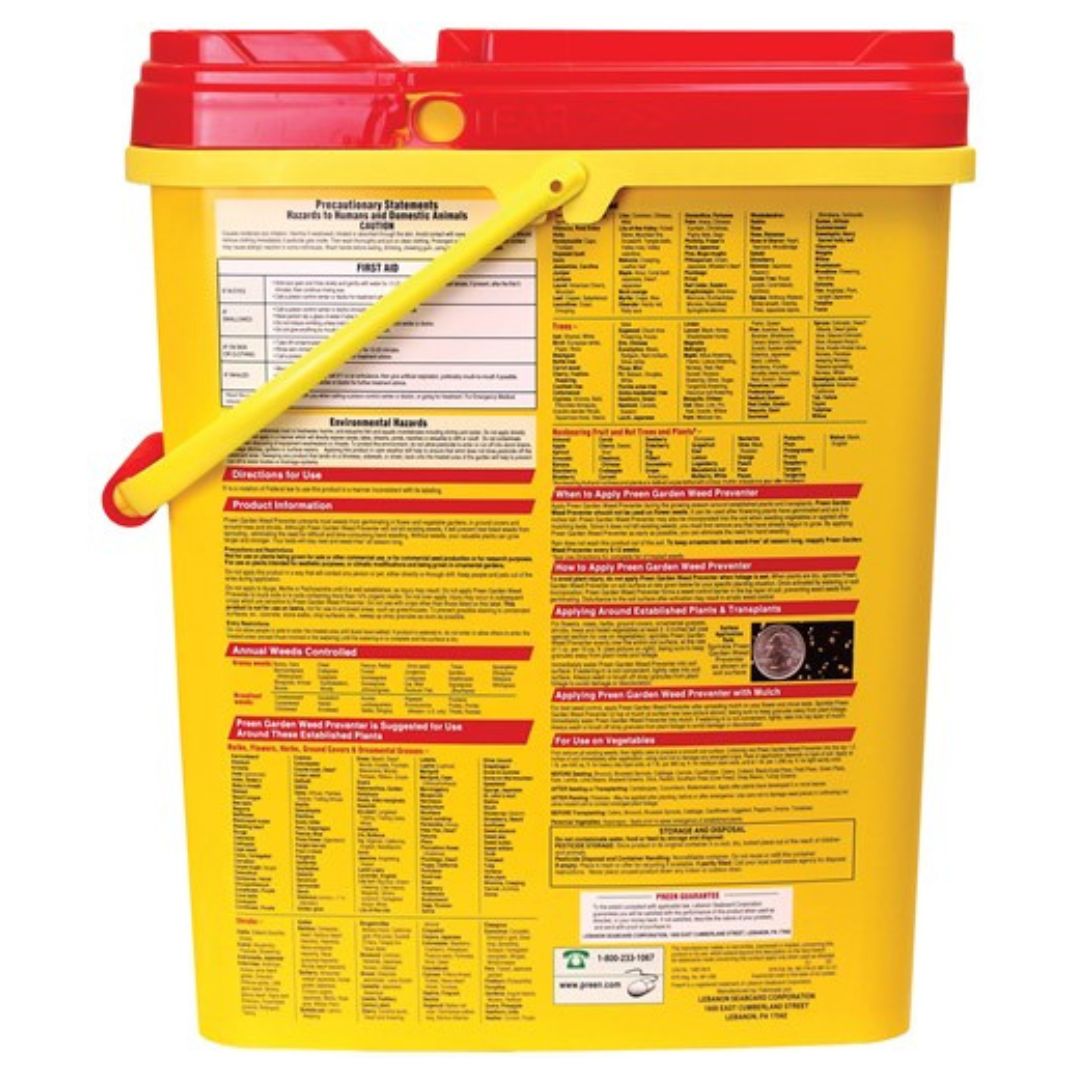Garden Weed Preventer Granuals – Preen – 16 lb